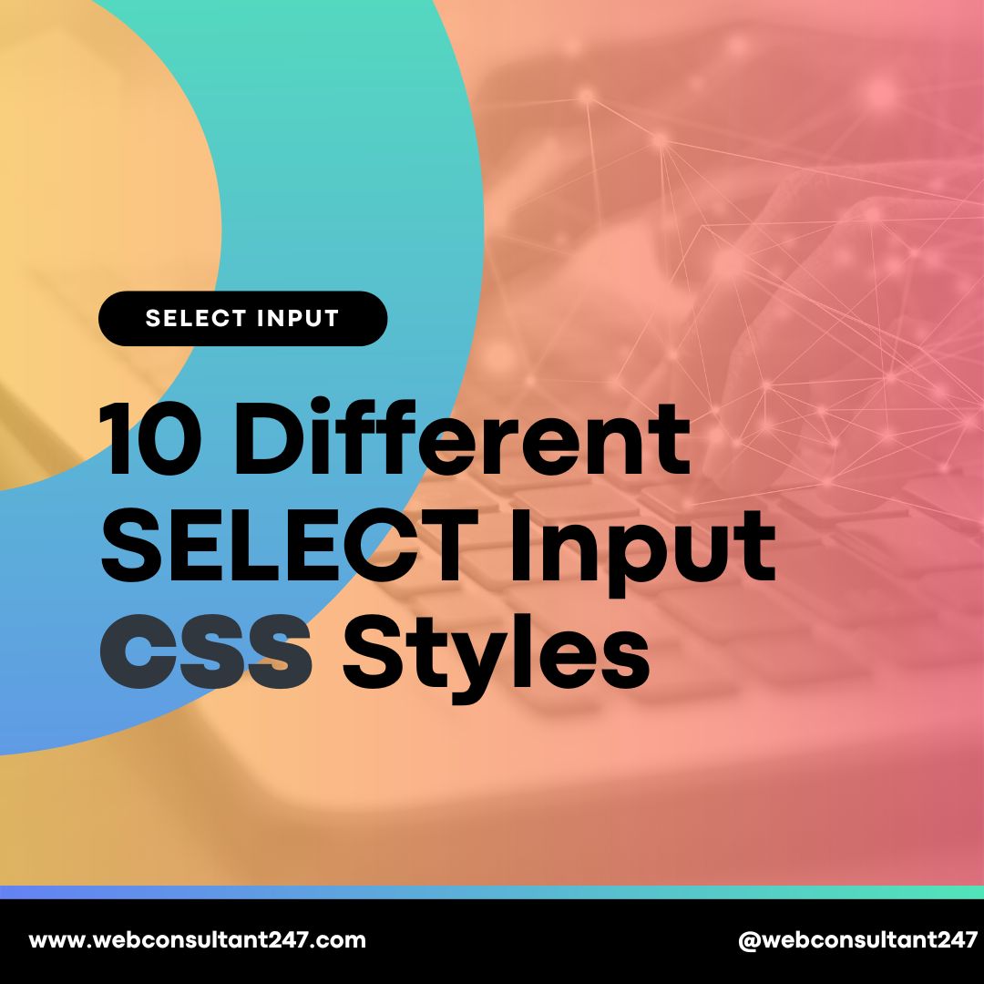 10 Unique Comprehensive CSS Styles for Select Inputs in 2024